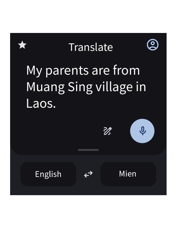 AI and Iu Mien Translation&nbsp;Tools